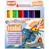 Peinture textile Playcolor® playcolor, l : 14 cm, différentes couleurs, 5 g, 6 pièces 1 boîte