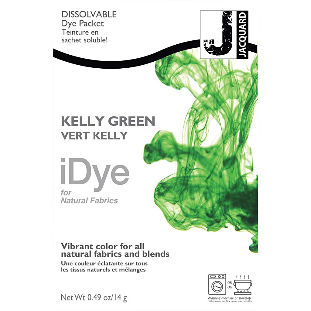 IDYE pour les tissus naturels, Germing Green, 14 gr 1 Box