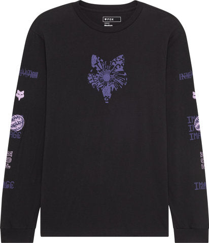 T-shirt fantôme avec image de tête de renard, premium, l, s