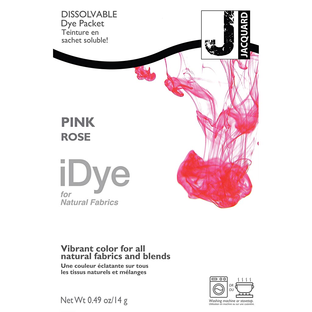 IDYE pour les tissus naturels, rose, 14 gr 1 boîte