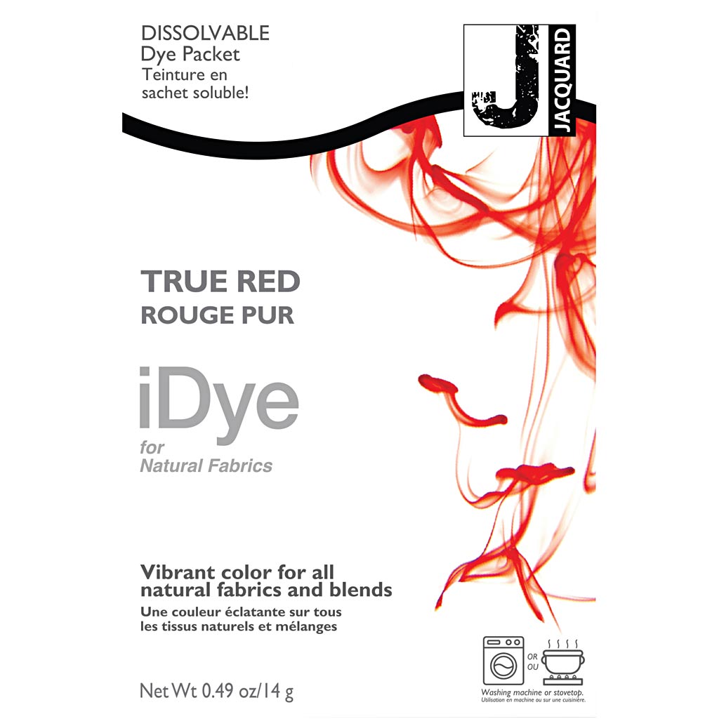 IDYE pour les tissus naturels, rouge, 14 gr 1 boîte