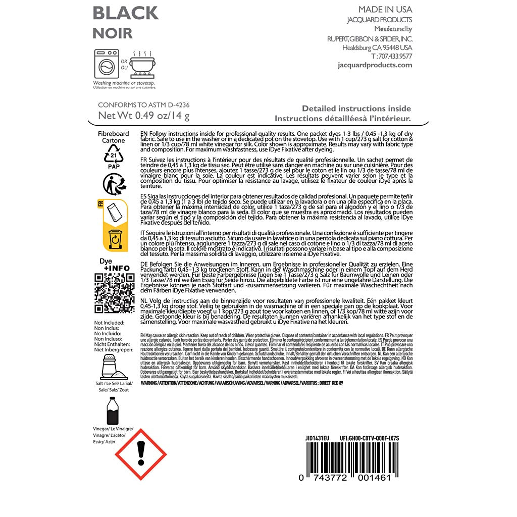 Https : www.cchobby.nl idye-for-natural-fabrics-black-14-gr-1-box