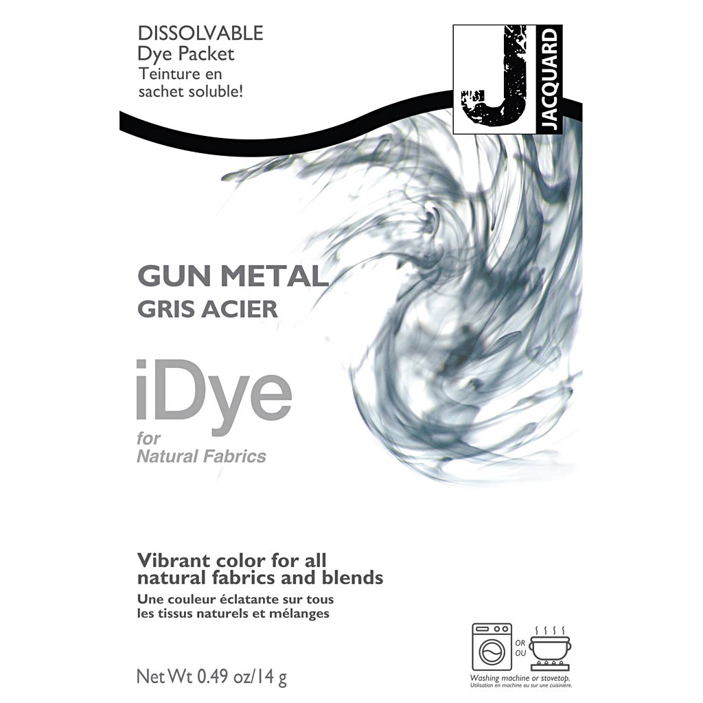 IDYE pour les tissus naturels, en métal gris, 14 gr 1 boîte