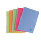 Carnets à spirale linicolor clairfontaine 3328146 a4 lignés assortis