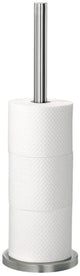 Tiger - porte-rouleau de rechange pour 5 rouleaux - autoportant - acier inoxydable brossé