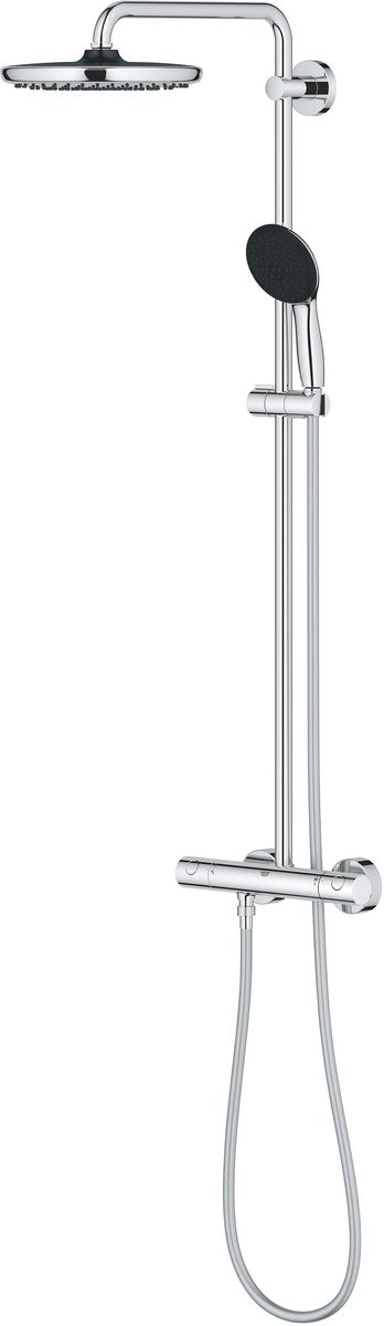 Grohe vitalio start system 250 set de douche à effet pluie quickfix start avec douchette et robinet thermostatique - 2 positions - chrome