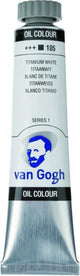 Van Gogh • peinture à l'huile tube 20ml blanc de titane (huile de carthame) 105