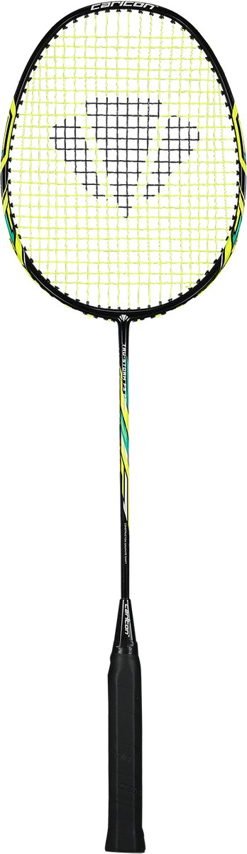 Carlton - tru storm fs 2000 - noir argent jaune vert bleu vert - raquette de badminton
