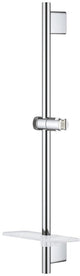 Grohe barre de douche rainshower smartactive - 60 cm - avec porte-savon - chrome - 26602000