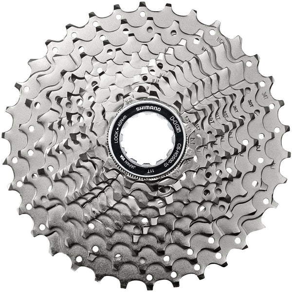 Shimano - Cassette 10 speed CS-HG500 12-28T zilver