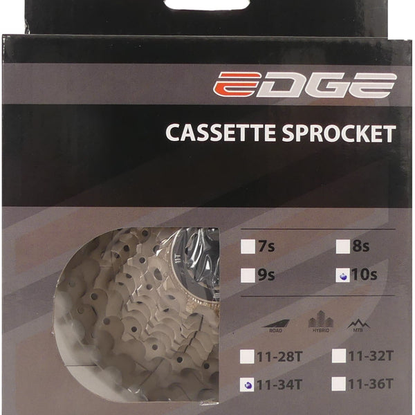 Cassette Edge 10 vitesses CS-M6010 11-34T argent