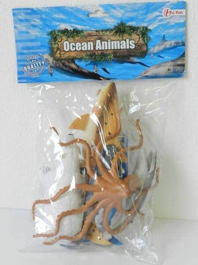 Jonotoys Ocean Animaux 5 pièces en poche