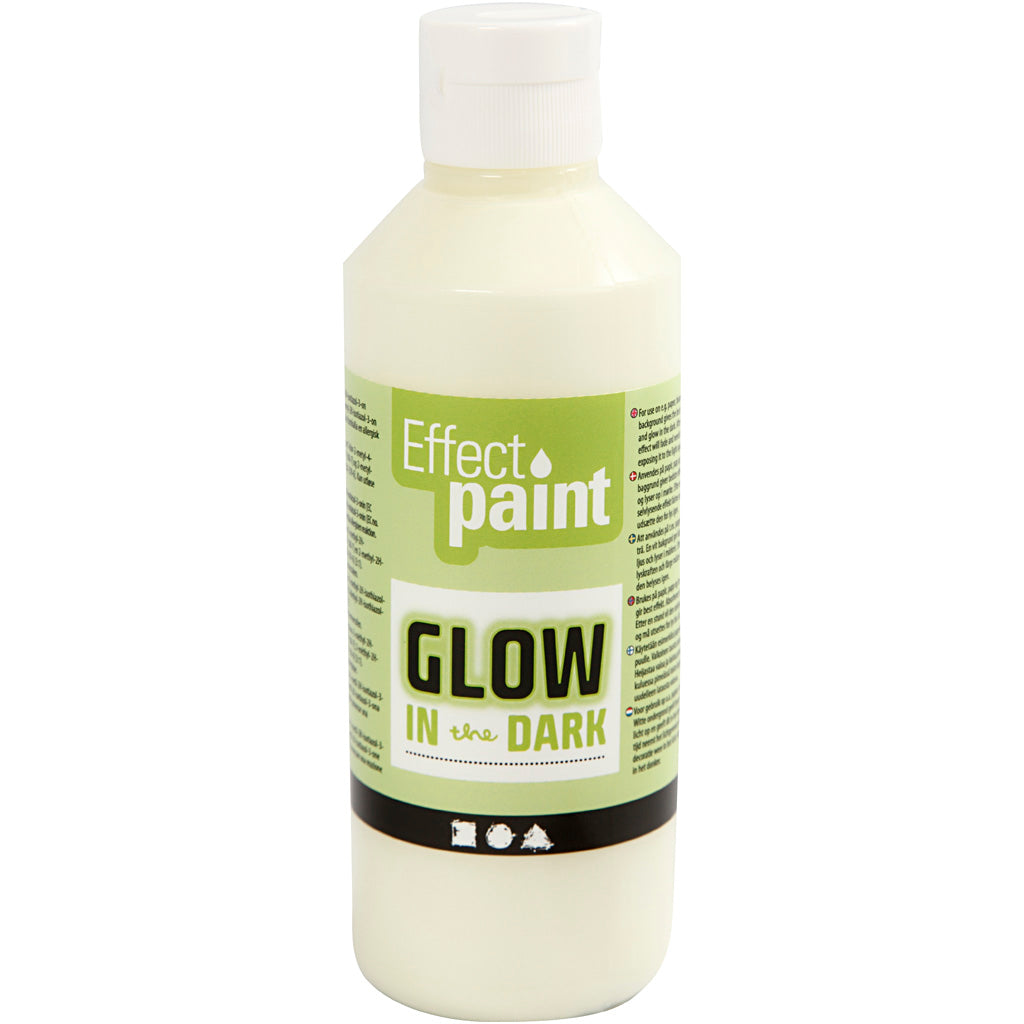 Briller dans la peinture foncée jaune vert, 250 ml