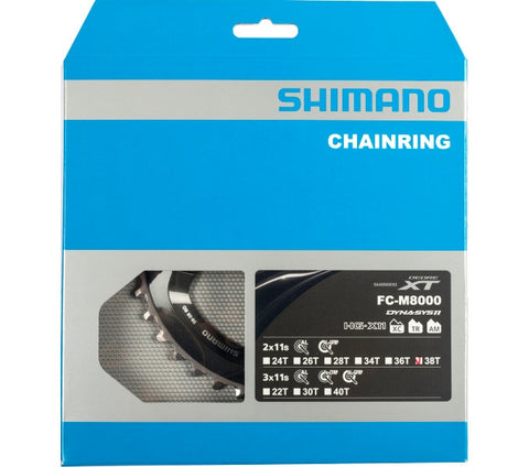 Shimano Plateau Deore XT 11V 38T Y1RL98090 M8000