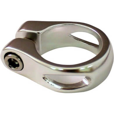 Collier de tige de selle Union fente 31,8 mm argent