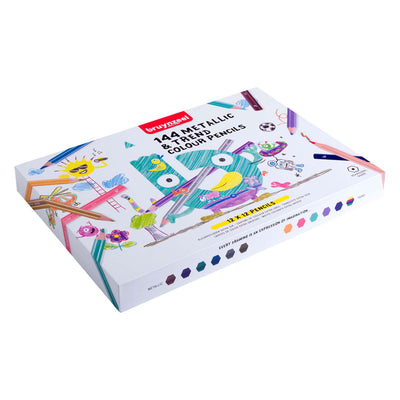 Bruynzeel MEGA COLORED CURS Set Couleurs de tendance métallique