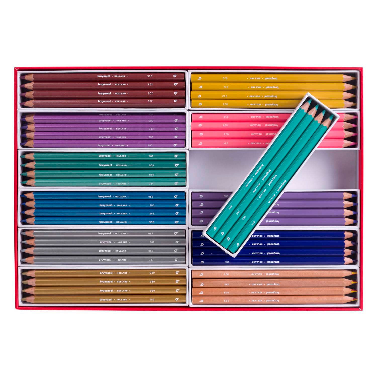 Bruynzeel MEGA COLORED CURS Set Couleurs de tendance métallique
