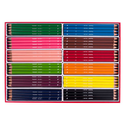 Ensemble de crayons Bruynzeel Mega Colored, 12x12 Couleurs