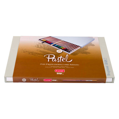 Boîte à crayon pastel de conception Bruynzeel, 24 couleurs