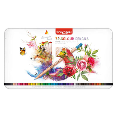 Bruynzeel Expression colorée crayons blik 72