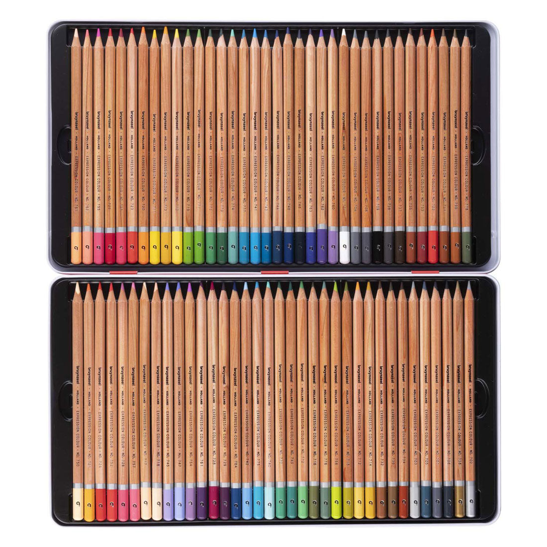 Bruynzeel Expression colorée crayons blik 72