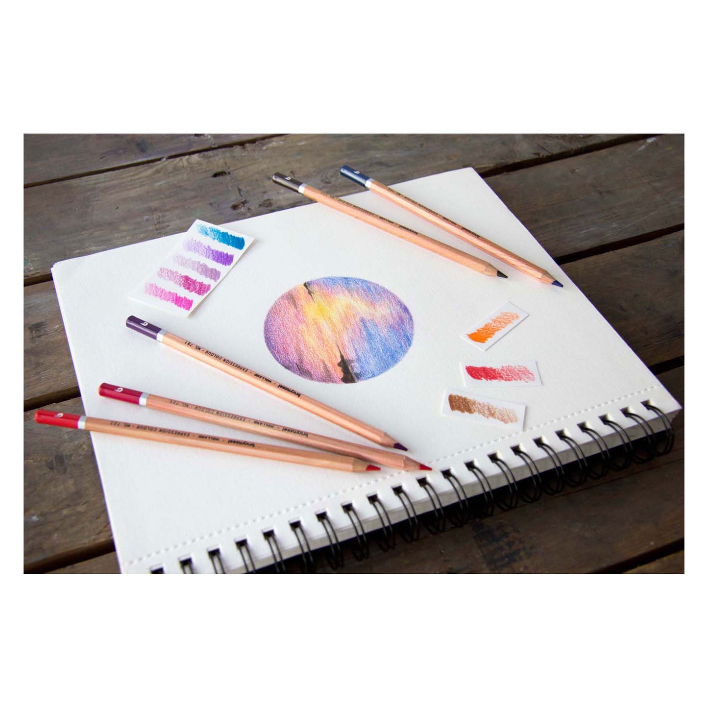 Bruynzeel Expression colorée crayons blik 72