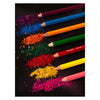 Les crayons Bruynzeel Mega colorés peuvent avec 48 couleurs