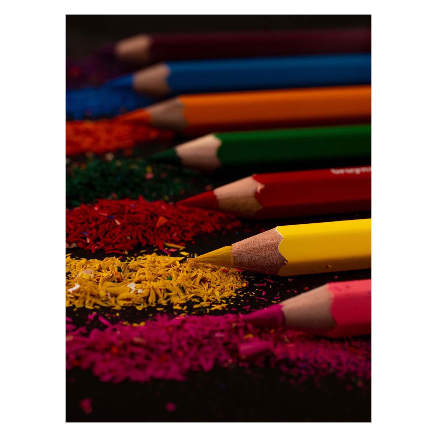 Les crayons Bruynzeel Mega colorés peuvent avec 48 couleurs
