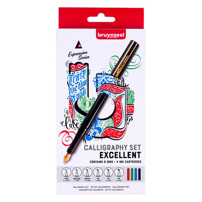 Bruynzeel Calligraphie Ensemble 14 pièces