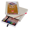Boîte à crayon pastel de conception Bruynzeel, 12 couleurs