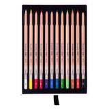 Boîte à crayon pastel de conception Bruynzeel, 12 couleurs - afbeelding 3