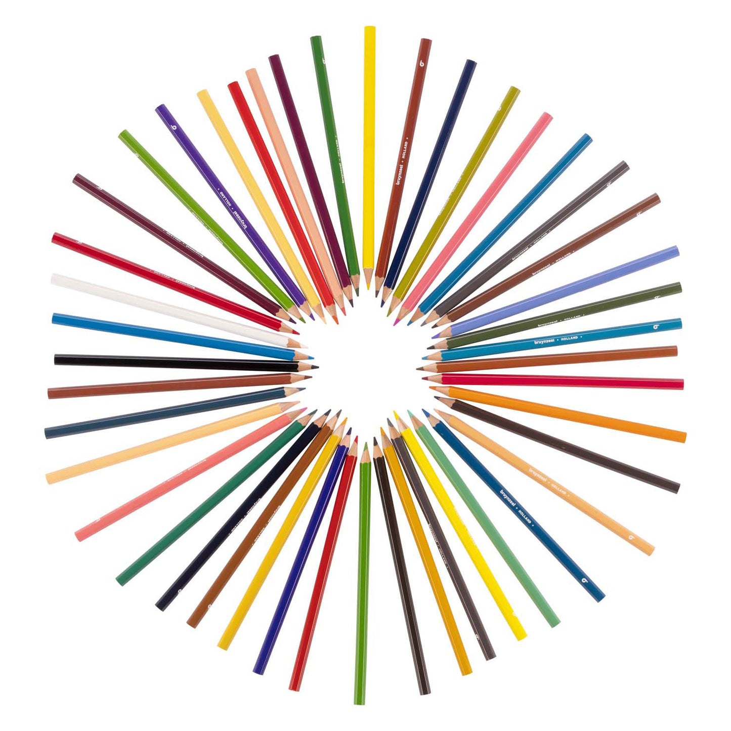 Bruynzeel coloré 45 crayons de couleur