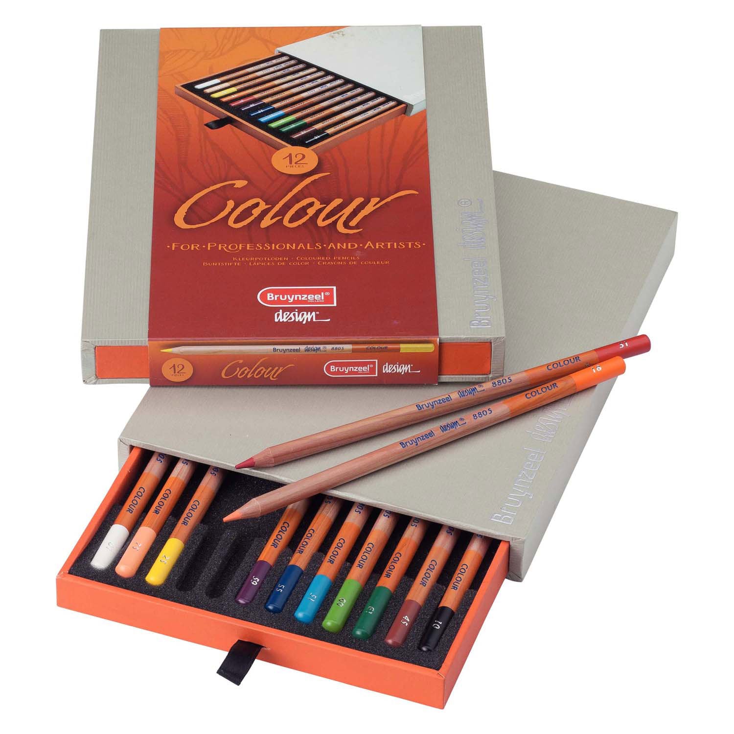 Bruynzeel Color Box 12 Crayons de couleur