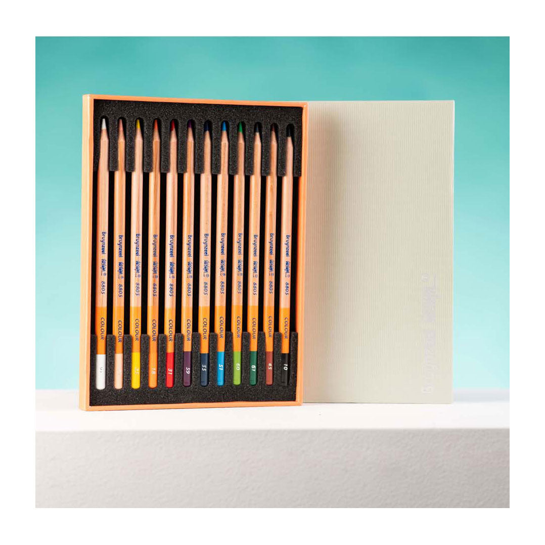 Bruynzeel Color Box 12 Crayons de couleur