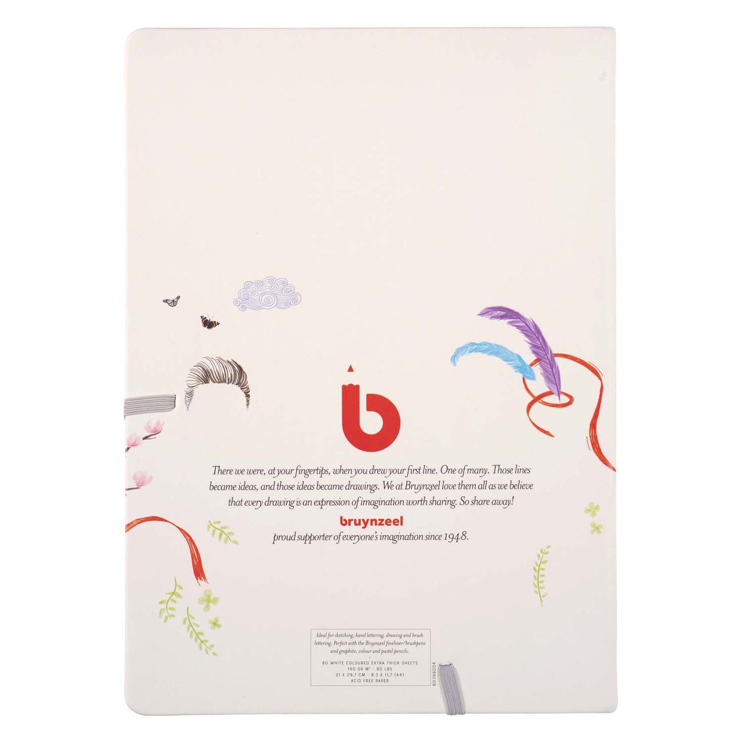 Bruynzeel Creatives Sketch Notebook A4 140 g M 8 Abandon