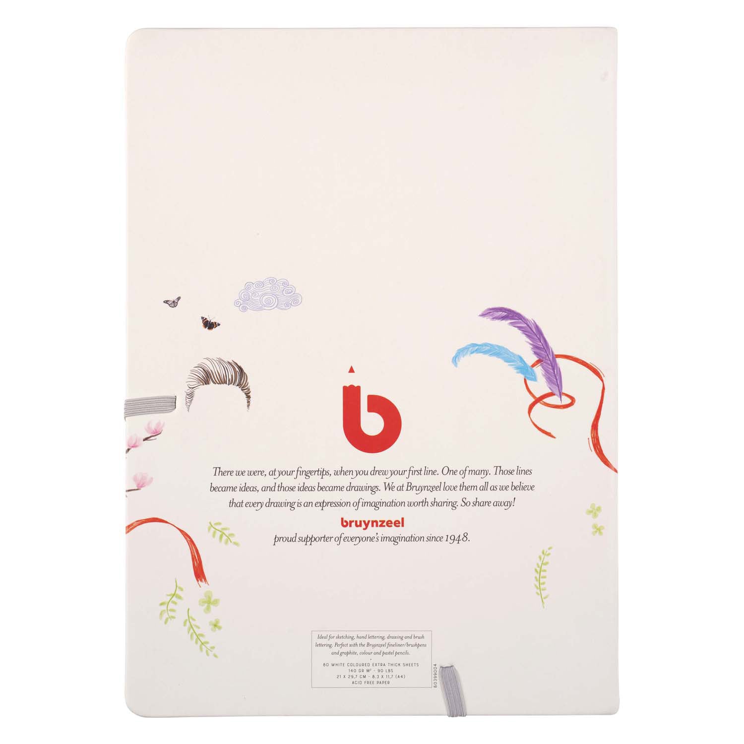 Bruynzeel Creatives Sketch Notebook A4 140 g M 8 Abandon