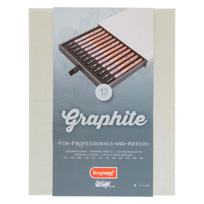 Bruynzeel Design Graphite Box 12 pièces