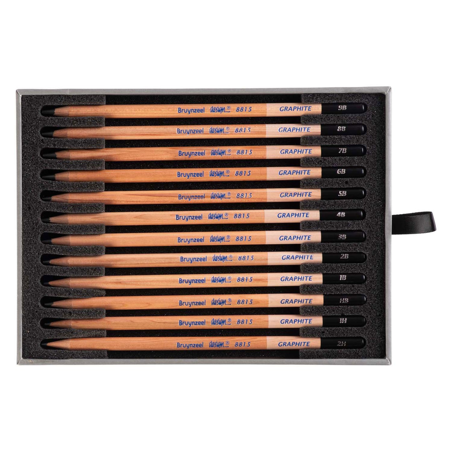 Bruynzeel Design Graphite Box 12 pièces