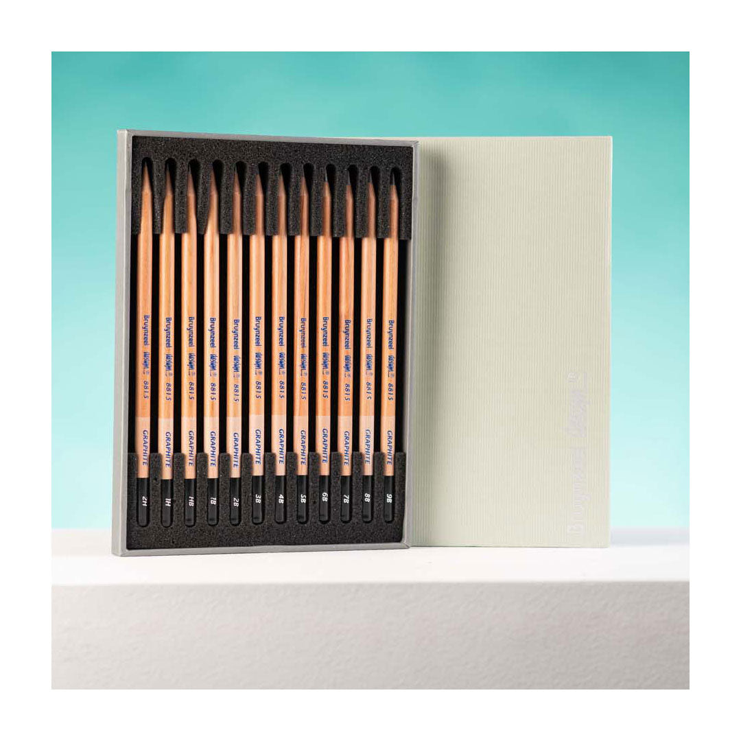 Bruynzeel Design Graphite Box 12 pièces