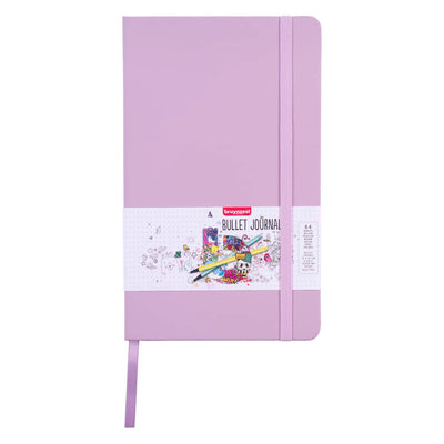 Bruynzeel Bullet Journal Lila, 13x21cm, 140 g m 64 feuilles