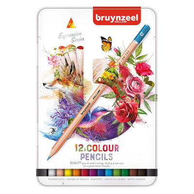 Bruynzeel Expression colorée crayons blik 12
