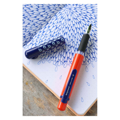 Bruynzeel Triple Grip Fountain Fountain Pen à gauche -