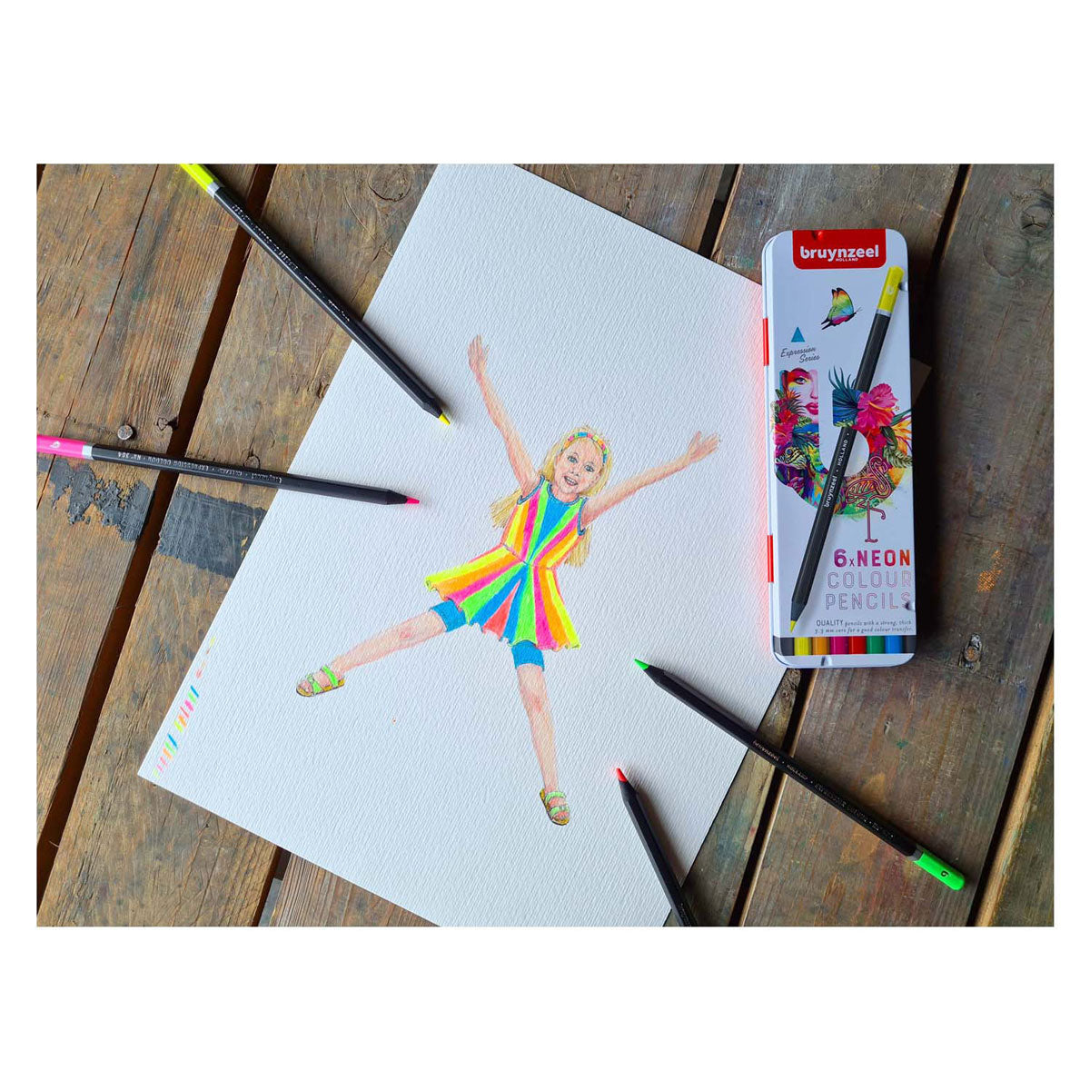 Bruynzeel Expression Colpants Neontine Blik 6