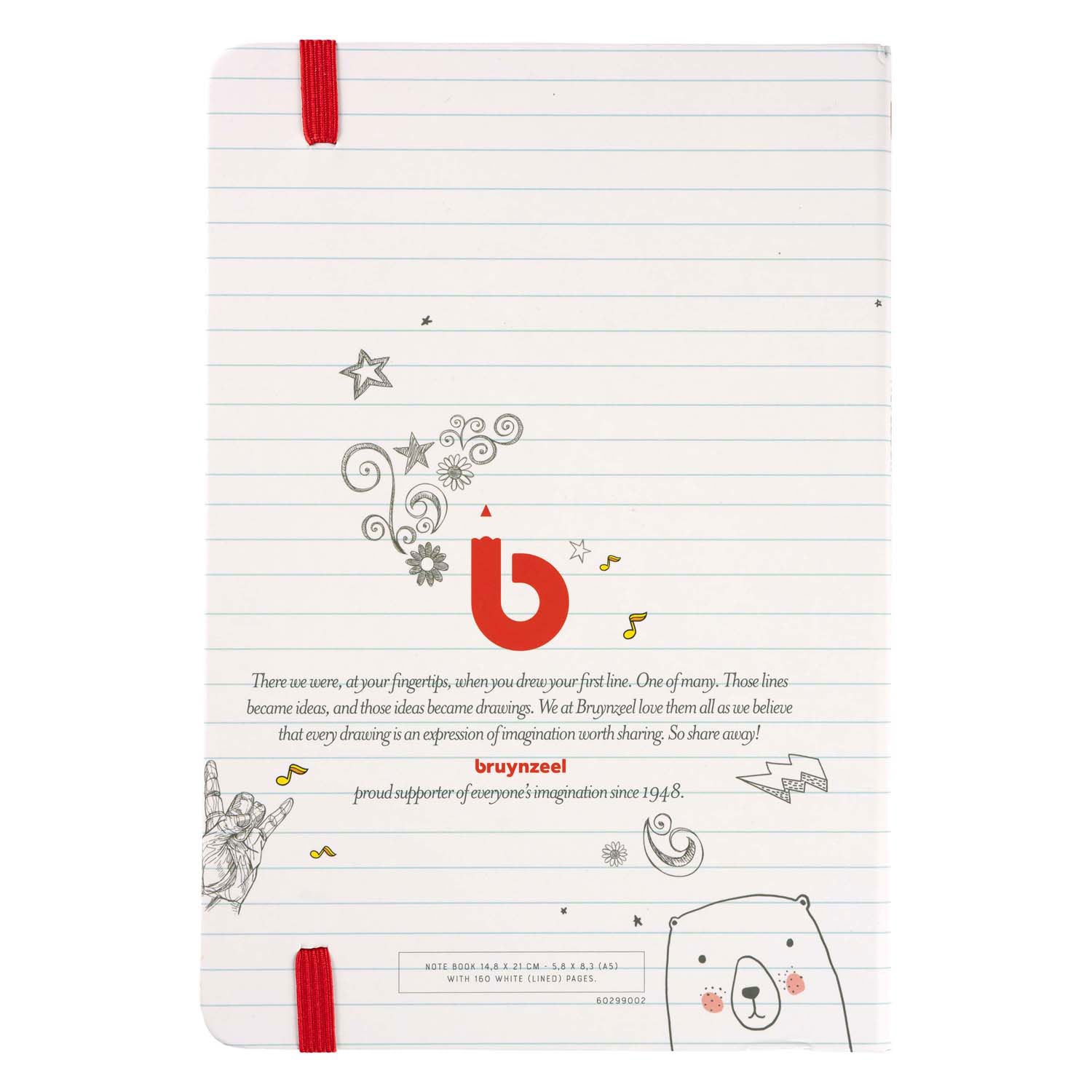 Bruynzeel Notebook A5 80 g m 160 pages