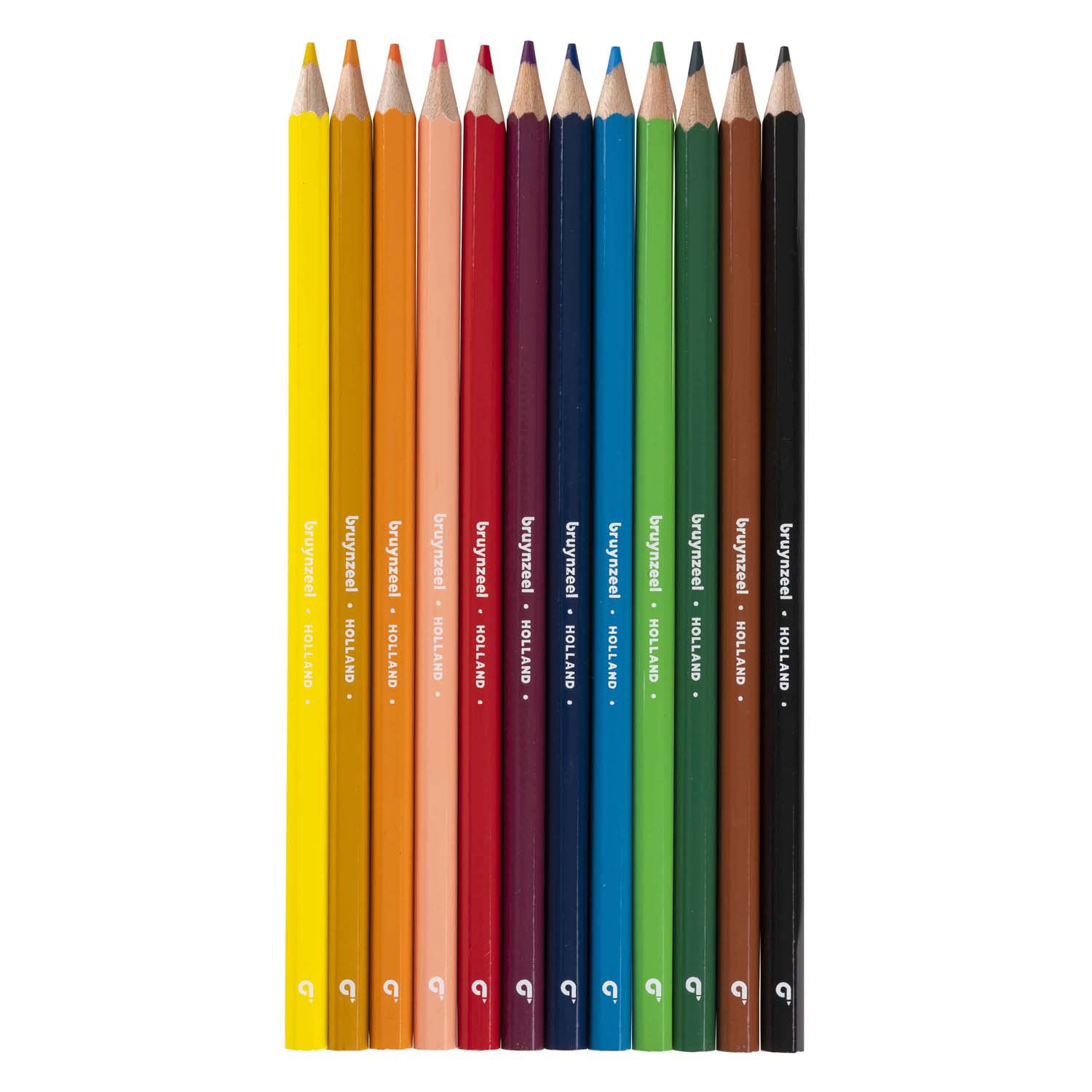 Bruynzeel 12 Bliksters - Crayons de couleur kingfisher