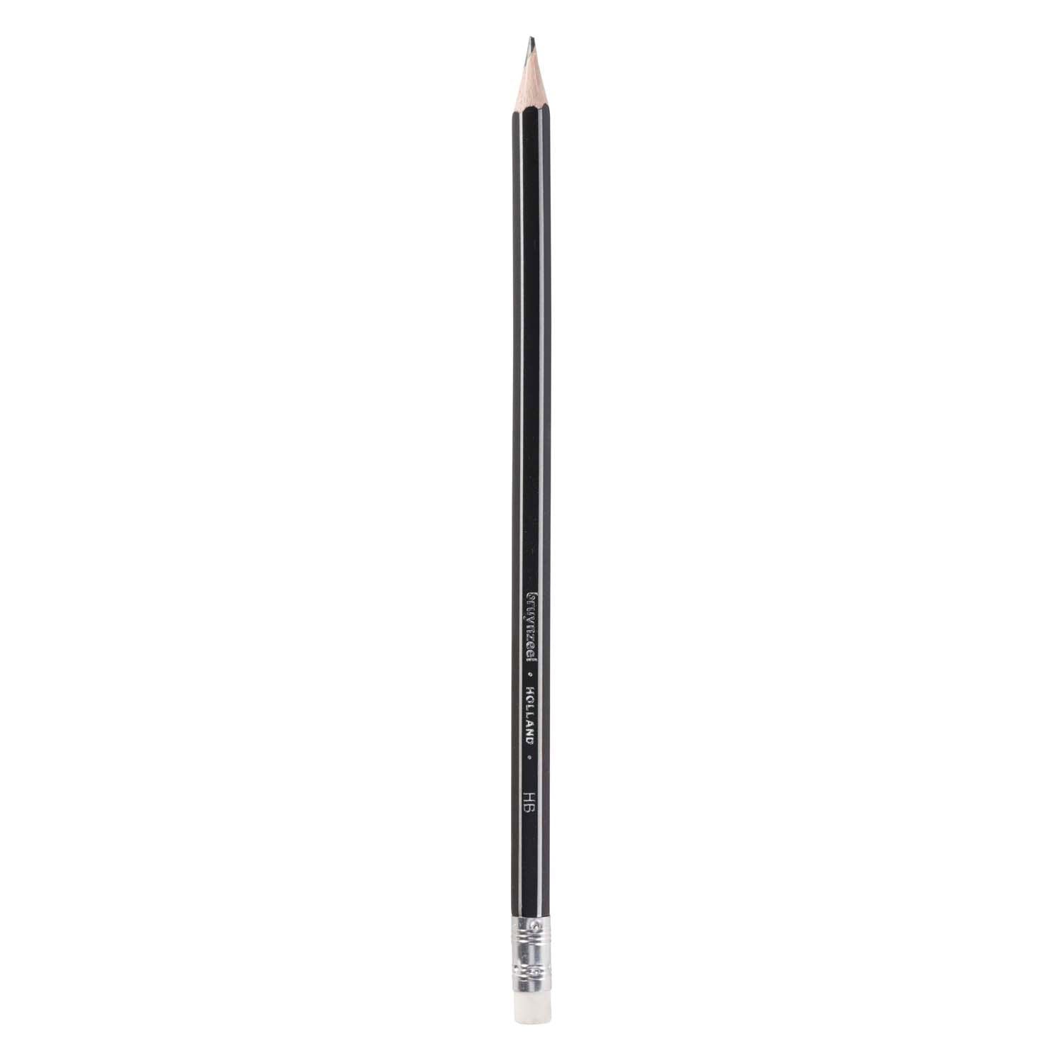 Bruynzeel Teens HB Graphite Crayon avec gumtip set 12