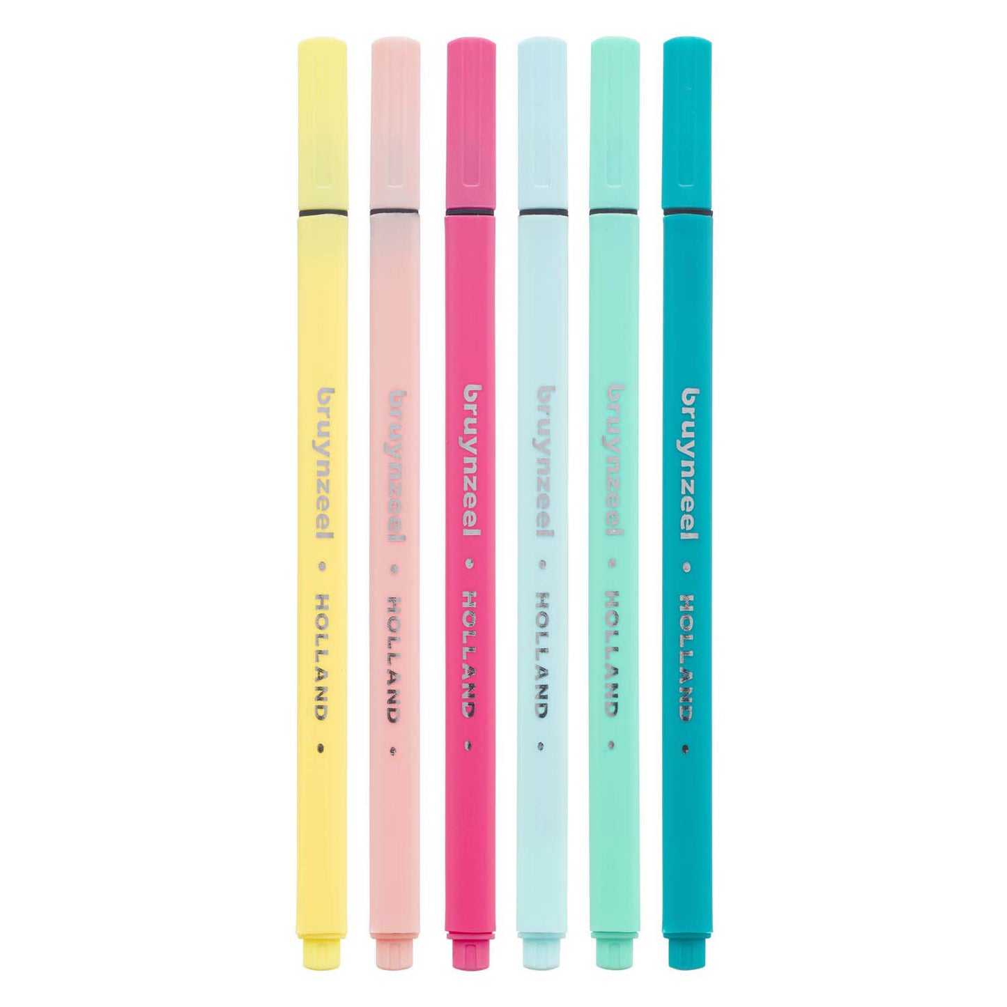 Bruynzeel Fineliner Set Light 6 couleurs