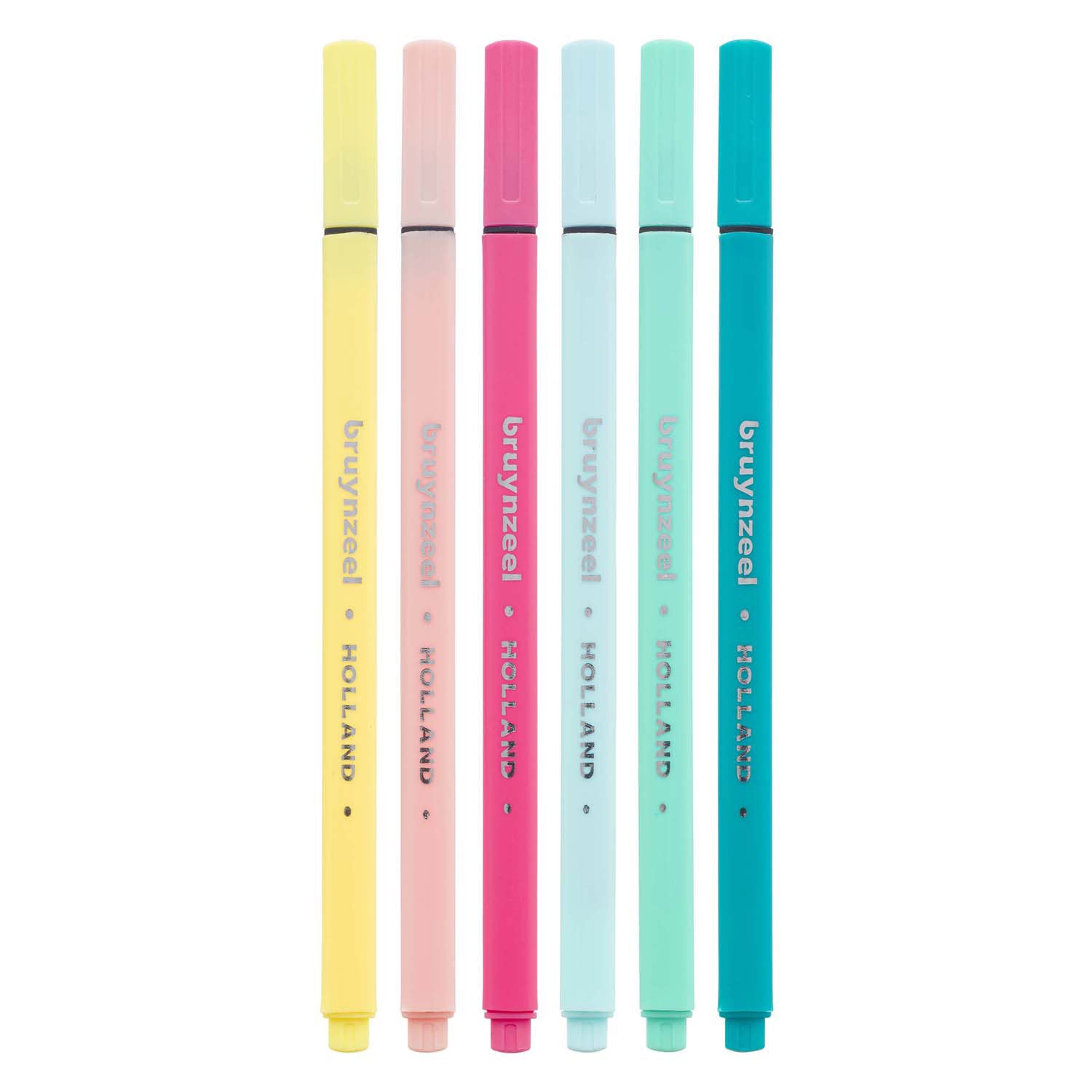 Bruynzeel Fineliner Set Light 6 couleurs