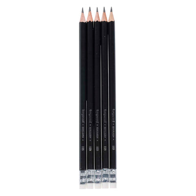Ensemble de crayons Bruynzeel Graphite, Crayons de 5 Ho avec de la gomme