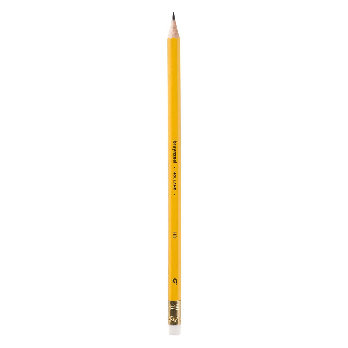 Crayon graphite Bruynzeel HB avec de la gomme